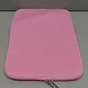 RAINYEAR 14 Inch Laptop Sleeve Case Protective Soft Padded Zipper Cover Carrying Computer Bag Compatible with 14" Notebook Chromebook Tablet Ultrabook (Pink)