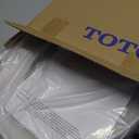 TOTO Drake Two-Piece Elongated 1.28 GPF TORNADO FLUSH Toilet with CEFIONTECT and SoftClose Seat, WASHLET+ Ready, Cotton White - MS776124CEG#01