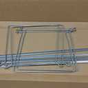 Smead Frames, Hanging File, Heavy Duty Steel Letter Size, Adjustable 23"-27" Rails, 2-Pack Gray, Converts Drawers to Hanging Folder Storage, for Office Home Classroom Organization