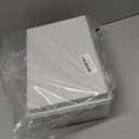 IP67 Waterproof Junction Box, ABS Plastic Electrical Enclosure with Stainless Steel Latch, Hinged Cover Electric Box with Mounting Plate, Wall Brackets & Cable Glands 280x190x130mm (11"x7.5"x5.1", Grey)