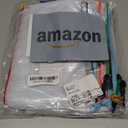 BOPART 24pcs Small Mesh Zipper Pouch Bags 9.3x6.9 Inches Plastic Zip File Bags A5 with Label Pocket for School Office Supplies, Board Game Storage, Puzzle Bags for Organizing