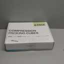 Aerotrunk Compression Packing Cubes for Travel - Luggage Organizer Bags - Double Zipper Packing Cubes for Suitcases (6-Pack, Olive)