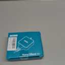 NICREW Nano Silent Aquarium Air Pump White, Aquarium Aerator with Accessories for Up to 10 Gallon Fish Tank, Super Quiet, 0.3 L/min, 1.5 Watts