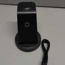 Anlmz 3 in 1 Charging Station for iPhone, Wireless Charger for iPhone 17 16e 16 15 14 13 12 11 X Pro Max & Apple Watch - Wireless Charging Station for AirPods 4 3 Pro (Black)