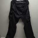 Pro Club Men's Nylon Cargo Pants (Large, Black)
