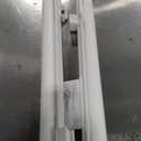 2PCS Retractable Baby Gates, Mesh Dog Gate for Doorways, 33.6" Tall, Expands to 55" Wide,Pet Safety Essential Fit for Baseboards, Wide Toddlers Gates for Hallways, Indoor & Outdoor,White