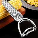 2 x Maxjoy Corn Peeler & Cob Stripper, Stainless Blade for Corn on the Cob
