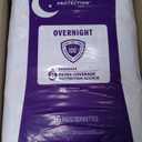 Poise Overnight Incontinence & Postpartum Pads for Bladder Leaks, 8 Drop Extra Coverage, 72 Count (2 Packs of 36), Packaging May Vary