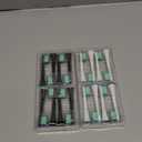 Replacement Heads Compatible with Sonicare Toothbrush, Replacement Brush Head for Philips Sonicare Electric Toothbrush 4100 5100 6100 9900 C2 W3 and More Click-on Handles (8white+8black) (1 Count (Pack of 16))