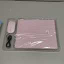 Keyboard Case for iPad Pro 13 (M5 2025) / iPad Pro 13 (M4 2024) 13 inch - with Mouse and Detachable Keyboard, Slim Case with Pen Holder - Pink