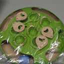 Cat Puzzle Toys Games Level 3 in 1 with Track Balls, Feather Teaser & Treat Feeder | Non-Slip Base | Mental Stimulation Enrichment for Indoor Cats | Kitty Gift, Green