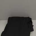 ENERFUL Women's Maternity Leggings Over The Belly with Pockets Pregnancy Pants Active Wear Workout Yoga Tights (Large, Black+black)