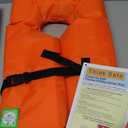 Airhead Adult Type II Keyhole Life Jacket, Multiple Colors and Sizes, Coast Guard Approved