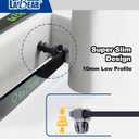 LABEAR- Low profile torx set, Low profile torx, TORX 5-Piece Ultra Low Profile Offset Screwdriver Set, Star, 90 Degree Straight Slim Plate For Tight Area, T20, T25, T27, T30 & T40, EDC Screwdriver