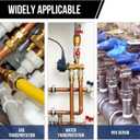 2 x Brass Hose Barb Fittings 1-1/4" Barb x 1" NPT Male Thread Metals Adapter Connector for Water Fuel Air (2 Packs)