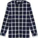 Amazon Essentials Men's Long-Sleeve Slim-Fit Stretch Poplin Shirt (XXXL)