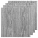 Thicken 36 Sheet Vinyl Flooring 12x12 Peel and Stick Floor Tile Waterproof Clearance Vinyl Floor Tiles Vert Wood Grey Self Adhesive Floor Tiles Sticky Laminate Flooring for Kitchen Basement RV