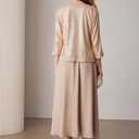 GRACE KARIN Women's Formal Dresses - Mother of The Bride & Wedding Party Cocktail Dress - Two Piece & Sequin Dress (6, Champagne)