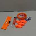 Bath Toys  Bathtub Basketball Hoop for Toddlers, Kids, Boys and Girls | 4 No-Hole Balls & Strong Suction Cups | Fun Basketball Bath Toy for Toddlers