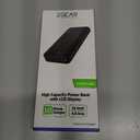 ZGEAR 20,000 mAh High Capacity Power Bank With LCD Display