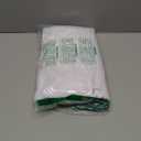 Biscaynebay Textured Fabric Square Tablecloths 90x90 Inches, White Water Resistant Card Table Cloth Folding Table Cover for Dining, Kitchen, Wedding and Parties etc. Machine Washable