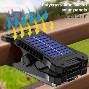 Led Solar Light with Human Body Sensing Clip Light/Outdoor 