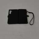 XcaseBar for S24 Plus/S24+ Wallet case with Zipper Credit Card Holder RFID Blocking,Flip Folio Book PU Leather Shockproof Protective Cover Women Men for S24Plus Phone case Black