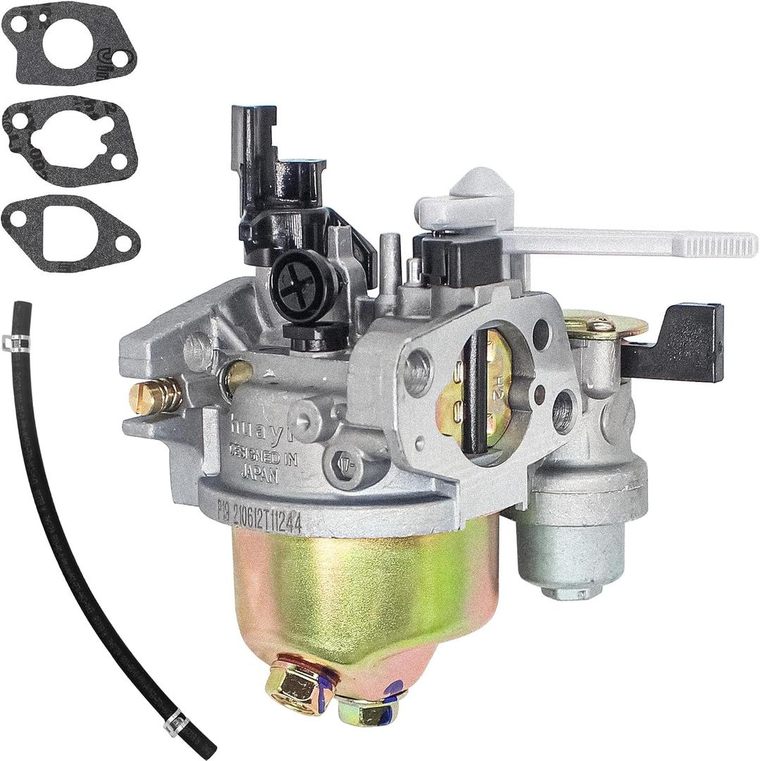 Fullas Huayi GX160 GX200 Carburetor for 6.5HP 196cc 212cc Engine Replaces 16100-ZL0-W51 Huayi Carb for Predator 212cc Pressure Washer Water Pump Go Kart