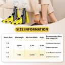 Jadkysarh Boot Stretcher Women Men, Professional Shoes Stretcher Adjustable Boot Widener for Sneakers Leather Shoes (Large)