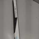 Rabbitgoo Window Privacy Film Frosted Glass Window Film, Decorative Privacy Cling, UV Blocking Staic Cling Bathroom Glass Frosting Sticker, Non-Adhesive Front Door Cover, Cross Pattern, 35.4" x 78.5" (Pure)