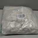 MooMee Striped Duvet Cover Set 100% Washed Cotton Linen Like Textured Breathable Durable Soft Comfy (Cornflower Blue White Pinstripes, King 104"x90")