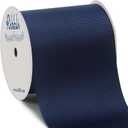 Ribbli Navy Grosgrain Ribbon,3 inchesx Continuous 10 Yards,Use for Bows DIY Hair Accessories,Gift Wrapping,Craft and Sewing