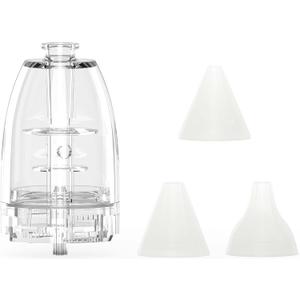 GROWNSY Official Upgraded Larger Suction Chamber and 3Pcs Silicone Tips for GROWNSY Nasal Aspirator, Nose Sucker Replacement Kit