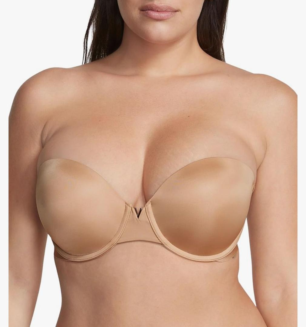 Victoria's Secret Women's Bare Push Up Strapless Bra, Bras for Women 40 C