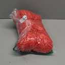 Amylove 6 Rolls Soft Velvet Chenille Yarn for Crocheting 1182 Yards Polyester Blanket Fuzzy Thick Yarn for Valentine's DIY Knitting Bulky Weaving Crafts, 197 Yd, 3.53 oz Each Roll(Red)