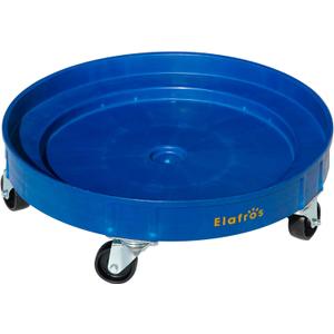 ELAFROS 30 Gallon and 55 Gallon Heavy Duty Plastic Drum Dolly  Durable Plastic Drum Cart 900 lb. Capacity- Barrel Dolly with 5 Swivel Casters Wheel,Blue (1 Pack) ELAFROS 30 Gallon and 55 Gallon Heavy Duty Plastic Drum Dolly  Durable Plastic Drum Cart 900 lb. Capacity- Barrel Dolly with 5 Swivel Casters Wheel,Blue (1 Pack)