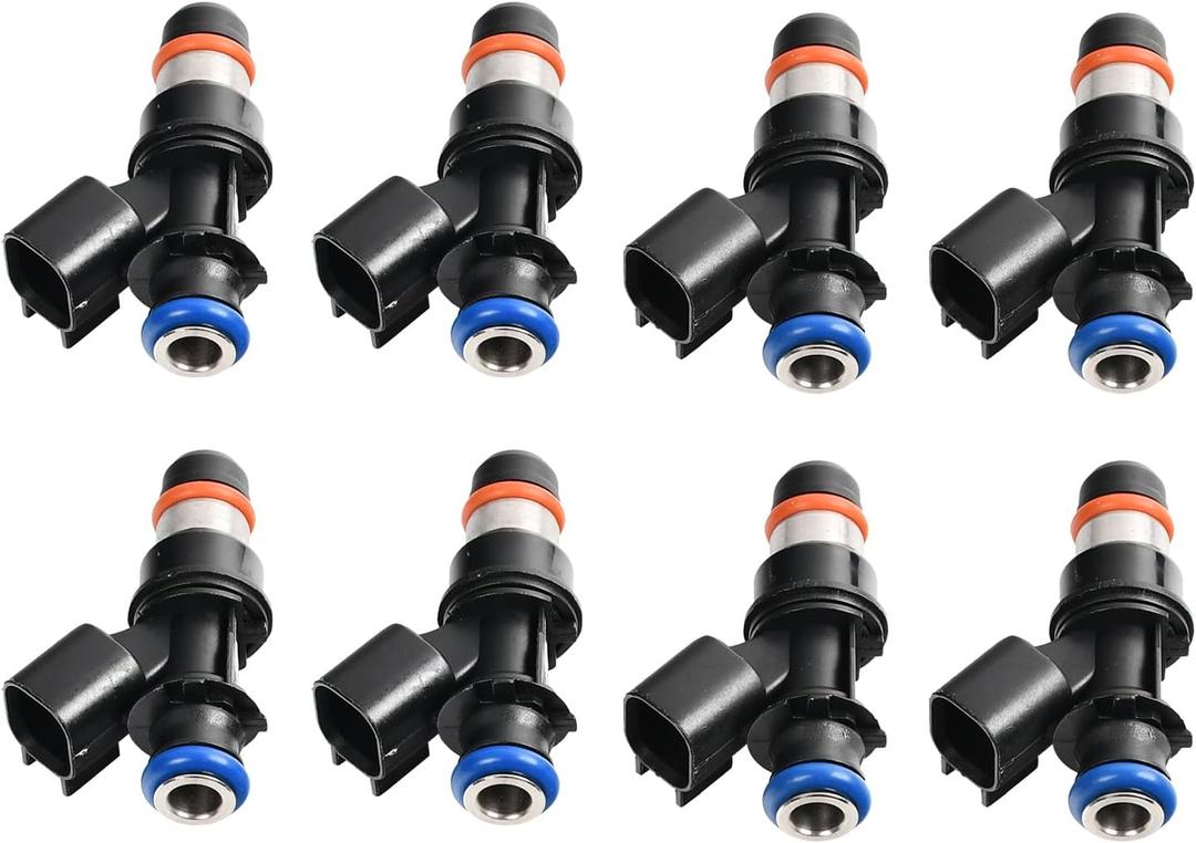 12580681 8PCS Fuel Injectors Compatible with 2004-2010 Chevy Silverado Tahoe Avalanche GMC Sierra Yukon Yukon XL 4.8L 5.3L 6.0L 6.2L V8