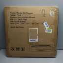 PETIME Foldable Metal Dog Exercise Pen/Pet Puppy Playpen Kennels Yard Fence Indoor/Outdoor 8 Panel 24" W with Top Cover and Bottom Pad (Playpen+Bottom+Top Cover, 8 Panels 24" H)