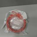 6 Gauge THHN Wire, 15FT Red Stranded Copper Electrical Wire, 600V, Heat & Oil Resistant, Nylon Sheath Building Wire for Indoor/Outdoor Use