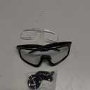 BangLong Photochromic Cycling glasses for Men Women, Clear Running MTB Sunglasses UV Protection (Black Frame-photochromic)