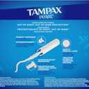 Tampax Pearl Tampons for Women, with LeakGuard Braid, Regular Absorbency, Unscented, 50 Count
