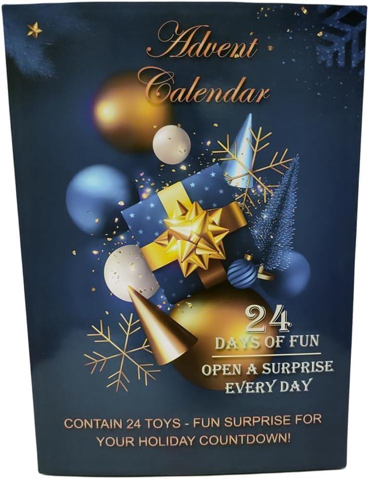 Animes Advent Calendar 2024, 24 Holiday Figures Toys for Anime Fans, Countdown to New Year and Christmas, 24 Days Figurine Decor Perfect Xmas Countdown Party Favor for Kids (Z Advent Calendar 2024)