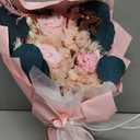 Bonsion Preserved Flowers Gifts for Women, Flower for Delivery, Pink Roses Gifts fo Her, Preserved Roses Bouquets, Birthday Gifts for Grandma, Mothers Day Flowers for Wife