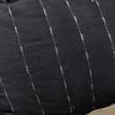 Bedsure Black Quilts Queen Size - Queen Quilt Bedding Set Bedspread Coverlet, Lightweight Corduroy Pattern Bedspread, 3-Piece Set with 90"x96" Coverlet & 2 Pillow Shams, All-Season Soft Microfiber (09 - Black (Striped Border))