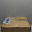 Rolling Kitchen Cart with Bread Box and 2 Pull-Out Wire Baskets - 4-Tier Storage Cart on Wheels with Lockable Casters, Wood Top and Metal Frame for Kitchen, Bathroom, and Pantry (Black)