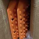 ZESUPER Recovery Traction Tracks for Off-Road Mud, Sand, Snow Tire Ladder Traction Track Vehicle Extraction Traction Mats (Pack of 2)(Orange)