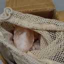 UMAID Himalayan Bath Salt Buddy 4 lb – Hanging Mineral Salt Rock for Shower & Bath, Solid Pink Himalayan Stone for Natural Steam, Relaxation & Spa-Like Self-Care, Unique Gift for Men & Women