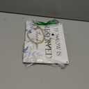 Ryeolo Reserved Row Signs for Wedding, This Row is Reserved Wood Hanging Signs, Reserved Seating Signs, Wedding Reserved Signs for Chairs, 10.2x7.8 Inches (Dusty Blue)