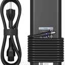130W 4.5mm*3.0mm Round Tip AC Adapter Laptop Charger Compatible with Dell inspiron 14 16 Plus 7640 7620 7630 7420 7510 Dell XPS 15 7590 9530 9550 9560 9570 OptiPlex 7090 7080 7070 7060 7050