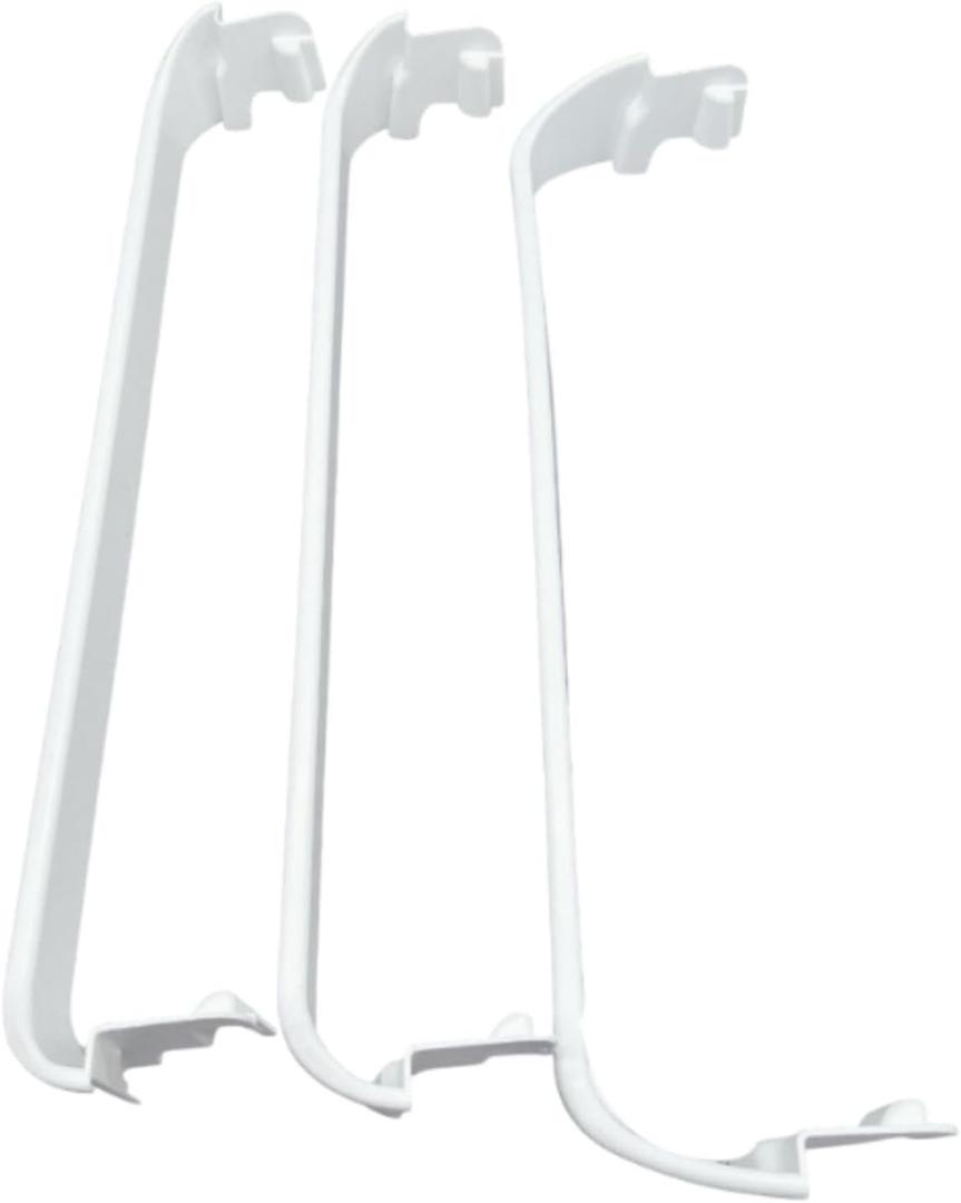 Yajuyi 3 Pieces Refrigerator Shelf Refrigerator Door Shelf Accessories for Refrigerator Part Sturdy Refrigerator Door Shelf Rack Bar